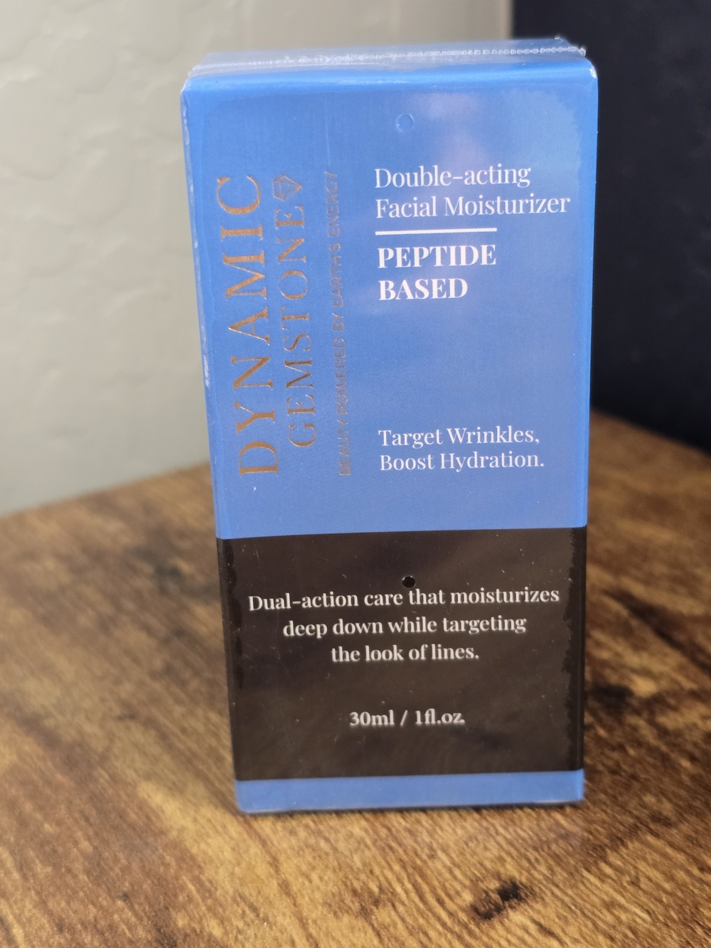 Dynamic Gemstone Double‑Acting Peptide Facial Moisturizer — BRAND NEW & SEALED
